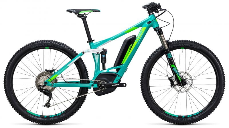 Электровелосипед Cube Sting WLS Hybrid 120 SL 500 27.5 2017 Электровелосипед Cube Sting WLS Hybrid 120 SL 500 27.5 2017