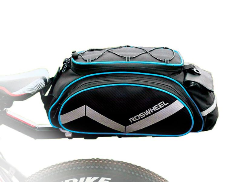 Велосумка на багажник Roswheel Bag 300D PU (13L) Велосумка на багажник Roswheel Bag 300D PU (13L)